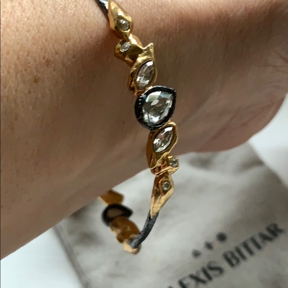 Alexis Bittar crystal bangle - Picture 3 of 4